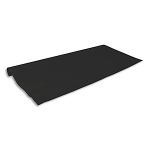CLAIREFONTAINE Rouleau papier kraft couleur vergé 65g format 3x0,70m, coloris Noir