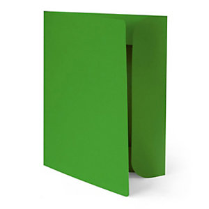 Classic Cartellina a 3 lembi, 249 x 333 mm, Cartoncino uso mano 200 g/m², Verde (confezione 25 pezzi)