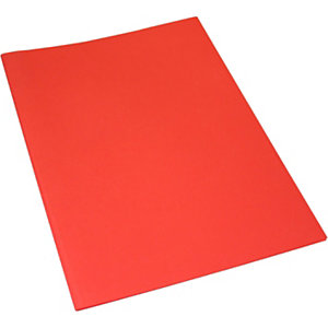 Classic Cartellina semplice, 249 x 333 mm, Cartoncino uso mano 200 g/m², Rosso (confezione 50 pezzi)