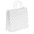 Classic polka dot Kraft paper carrier bags, 320x440x110mm, pack of 25 - 2