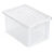 Clear, stack and store plastic containers, 32L, pack of 5 - 1
