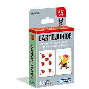 Clementoni, Giochi di società, Carte junior, 16173 Clementoni, Giochi di società, Carte junior, 16173