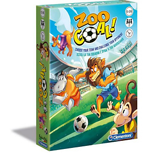 Clementoni, Giochi di società, Zoo goal, 16570A Clementoni, Giochi di società, Zoo goal, 16570A