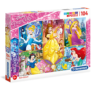 Clementoni, Puzzle, 104- princess, 20140 Clementoni, Puzzle, 104- princess, 20140