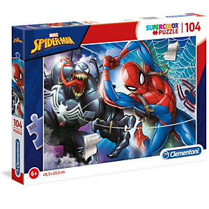 Clementoni, Puzzle, 104- spider-man, 27117 Clementoni, Puzzle, 104- spider-man, 27117