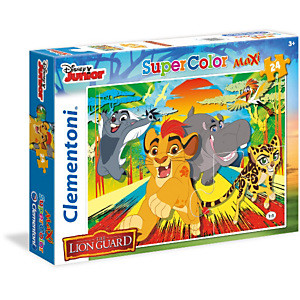 Clementoni, Puzzle, 24 maxi- the lion-epic roar, 24056 Clementoni, Puzzle, 24 maxi- the lion-epic roar, 24056