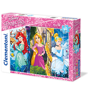 Clementoni, Puzzle, Maxi 60 princess, 26416A Clementoni, Puzzle, Maxi 60 princess, 26416A