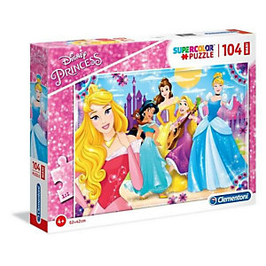 CLEMENTONI, Puzzle, Maxi104 - princess, 23714