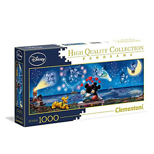 Clementoni, Puzzle, Mickey minnie hq pano1000pz, 39449 Clementoni, Puzzle, Mickey minnie hq pano1000pz, 39449