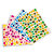 CLEOPATRE Pochette de 9 planches de gommettes mosaïque : 990 gommettes, Camaïeux de 3 couleurs. - 1