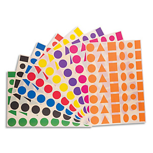 CLEOPATRE Sachet de 48 planches de gommettes multiformes 8 couleurs. 6 formes/planche 6 planches/couleur CLEOPATRE Sachet de 48 planches de gommettes multiformes 8 couleurs. 6 formes/planche 6 planches/couleur