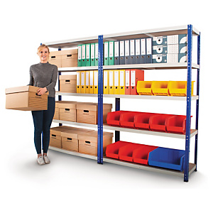 Clicka 265 Boltless Metal Shelving Unit Clicka 265 Boltless Metal Shelving Unit
