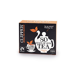 Clipper Everyday Fairtrade Tea Bags – Pack of 80