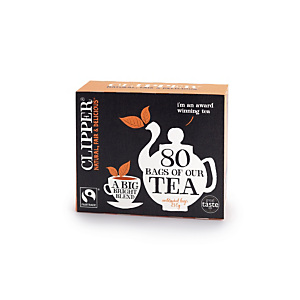Clipper Everyday Fairtrade Tea Bags – Pack of 80 Clipper Everyday Fairtrade Tea Bags – Pack of 80