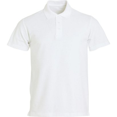 CLIQUE Polo basic Homme Blanc XL