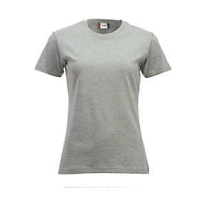 CLIQUE T-shirt Femme Gris Chiné XL