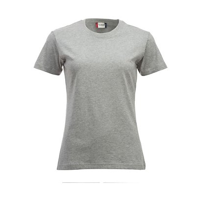 CLIQUE T-shirt Femme Gris Chiné XS