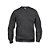 CLIQUE Sweat basic col rd Anthracite Chiné M - 1