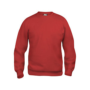 CLIQUE Sweat basic col rd Rouge XXL