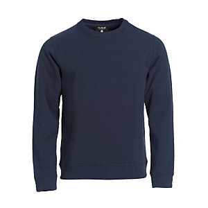 CLIQUE Sweatshirt col rond Bleu Marine 4XL