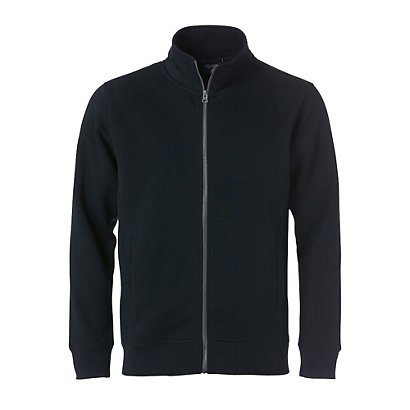 CLIQUE Sweatshirt zippée Homme Noir 3XL