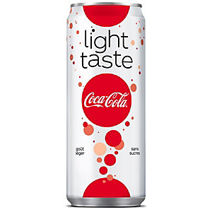 Coca-Cola Boites Coca Cola light 33 cl (Lot de 24)
