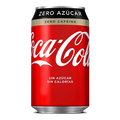 Coca-Cola Zero azúcar Zero cafeína Refresco, 330 ml