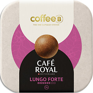 COFFEE BE Boîte de 9 boules Coffee B par Café Royal Lungo Forte