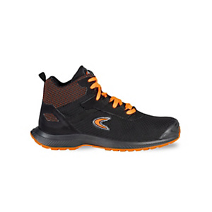 COFRA® Scarpa da lavoro antinfortunistica alta RUSHING S3L FO SR, Taglia 35*, Nero/Arancione (paio) COFRA® Scarpa da lavoro antinfortunistica alta RUSHING S3L FO SR, Taglia 35*, Nero/Arancione (paio)