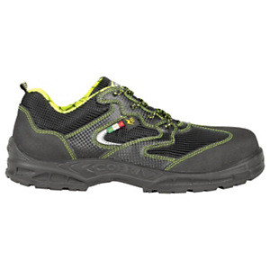 COFRA® Scarpa da lavoro antinfortunistica bassa ELECTRIC SB PS E FO SR, Taglia 46, Nero/Grigio (paio) COFRA® Scarpa da lavoro antinfortunistica bassa ELECTRIC SB PS E FO SR, Taglia 46, Nero/Grigio (paio)