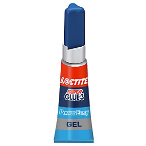 Colle forte gel Loctite Super Glue 3 - Power Easy tube 2 g - collage permanent