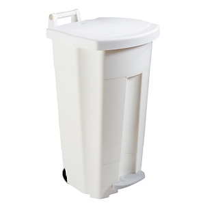 Collecteur blanc 90 L à pédale Rossignol Collecteur blanc 90 L à pédale Rossignol