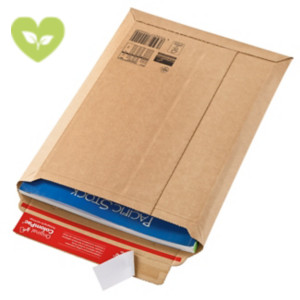 COLOMPAC Buste a sacco CP010, Cartone ondulato, 23,5 x 34 x -3,5 cm (A4+), Avana (confezione 20 pezzi) COLOMPAC Buste a sacco CP010, Cartone ondulato, 23,5 x 34 x -3,5 cm (A4+), Avana (confezione 20 pezzi)