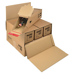 COLOMPAC Scatola CP 181 - modulabile per 3/6 bottiglie - 37,5 x 36,5 x 25 cm - cartone - avana COLOMPAC Scatola CP 181 - modulabile per 3/6 bottiglie - 37,5 x 36,5 x 25 cm - cartone - avana