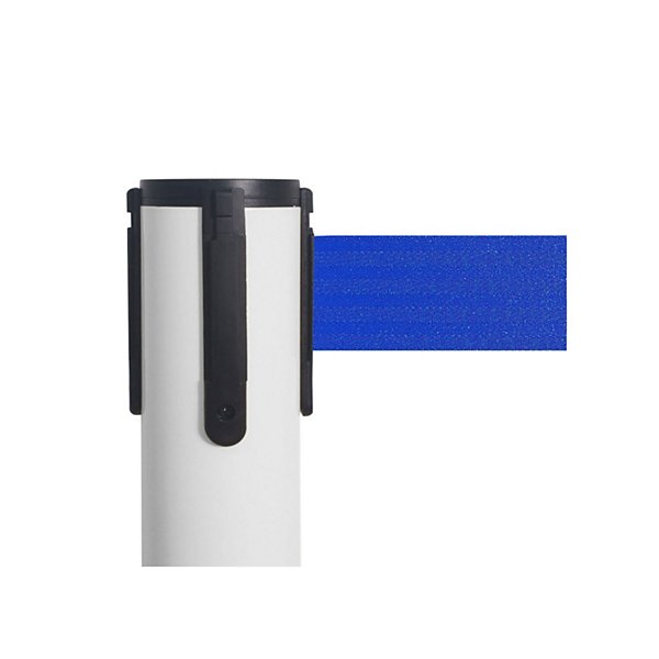 Colonnina colore nero con nastro blu 100cm x 3m - 10