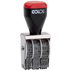 Colop 0400 Sello fechador con entintaje manual Colop 0400 Sello fechador con entintaje manual