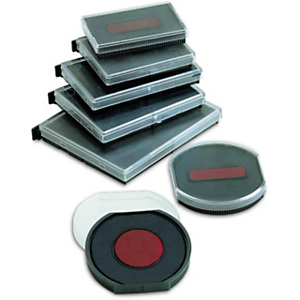 Colop Cassette d'encrage pour Pocket Stamp 20 - Rouge - Lot de 5