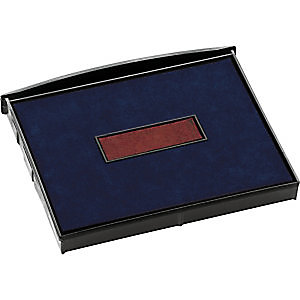 Colop Cassette d'encre pré-encrée E/2800/2 pour timbre automatique 2800 / 2860 - Bicolore - paquet 5 unités
