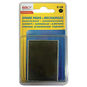 COLOP Cassette d'encre pré-encrée E/38 pour timbre automatique Printer 38 - Rouge (paquet 2 unités)