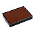 Colop Cassette d'encre pré-encrée E/4750 compatible TRODAT 4750/ 4760 - Rouge - Lot de 2 - 1