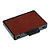 COLOP Cassette d'encre pré-encrée E/4911 compatible TRODAT 4911/ 4820/ 4822 - Rouge (paquet 2 unités) - 3
