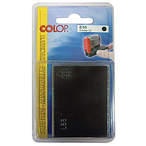 Colop Cassette d'encre pré-encrée E/55 pour timbre automatique Printer 55 - Bleu (Lot de 5)