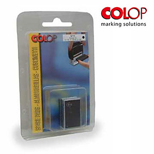 Colop Cuscinetti di ricambio per timbri cod. 716708 e 716709 - Inchiostro nero (confezione 2 pezzi) Colop Cuscinetti di ricambio per timbri cod. 716708 e 716709 - Inchiostro nero (confezione 2 pezzi)