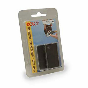 Colop Cuscinetti di ricambio per timbro cod. 31143 - Inchiostro nero (confezione 2 pezzi) Colop Cuscinetti di ricambio per timbro cod. 31143 - Inchiostro nero (confezione 2 pezzi)