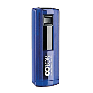 Colop Pocket Stamp Plus 30 Sello personalizable de bolsillo con entintaje automático tinta azul Colop Pocket Stamp Plus 30 Sello personalizable de bolsillo con entintaje automático tinta azul