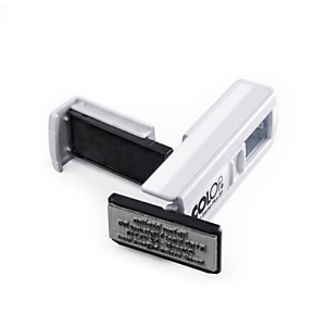 Colop Pocket Stamp Plus Timbro personalizzabile, 38 x 14 mm, Bianco Colop Pocket Stamp Plus Timbro personalizzabile, 38 x 14 mm, Bianco