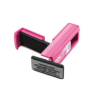 Colop Pocket Stamp Plus Timbro personalizzabile, 38 x 14 mm, Rosa Colop Pocket Stamp Plus Timbro personalizzabile, 38 x 14 mm, Rosa