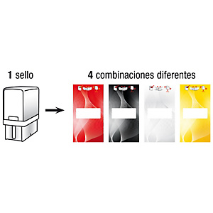 Colop Printer 20 G7 Sello personalizable con entintaje automático tinta roja Colop Printer 20 G7 Sello personalizable con entintaje automático tinta roja