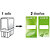 Colop Printer 20 Green Line Sello personalizable reciclado con entintaje automático tinta roja - 2
