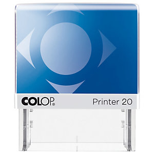 Colop Printer 20 Microban® Sello personalizable con tratamiento antibacteriano y entintaje automático tinta azul